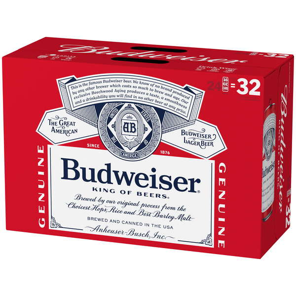 海外ヴィンテージ Budweiser ワックスペーパー　ロールラベル Budweiser Beer 24Pk | Hy-Vee Aisles Online Grocery Shopping