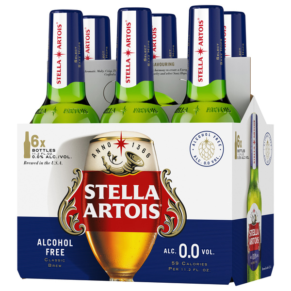 Stella Artois Liberté Premium Alcohol Free Malt Beverage 6Pk | Hy