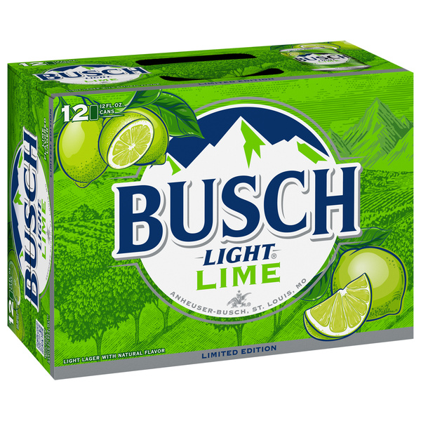 Busch Light Lime Lager 12Pk | Hy-Vee Aisles Online Grocery Shopping