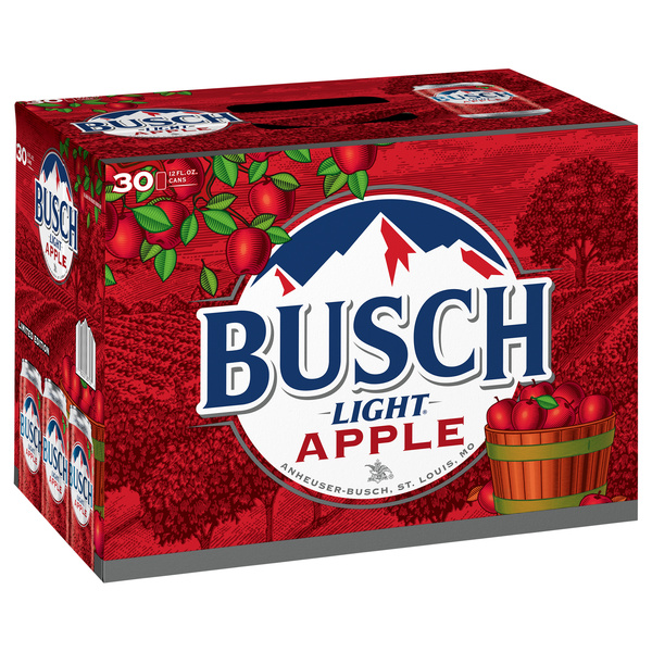 Busch Light Apple 30 Pack | Hy-Vee Aisles Online Grocery Shopping