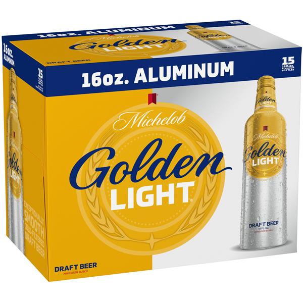 Michelob Golden Light Draft Beer, 15 Pack | Hy-Vee Aisles Online