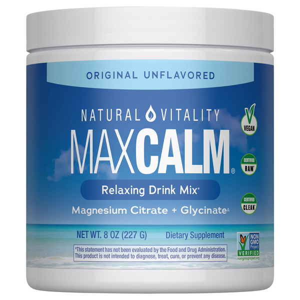 Natural Vitality Calm Unflavored Relaxing Drink Mix 8 Oz | Hy-Vee