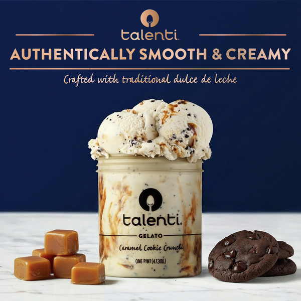 Talenti Gelato Caramel Cookie Crunch 1 pint | Hy-Vee Aisles Online