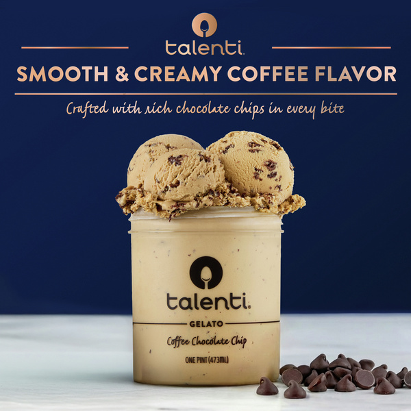 Talenti Gelato Coffee Chocolate Chip 1 pint | Hy-Vee Aisles Online