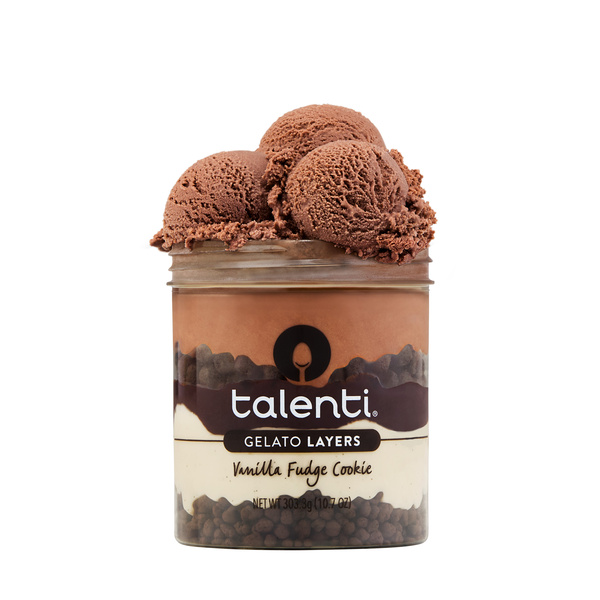 gateau35tea Talenti Gelato Layers Vanilla Fudge Cookie 303.3g | Hy-Vee Aisles