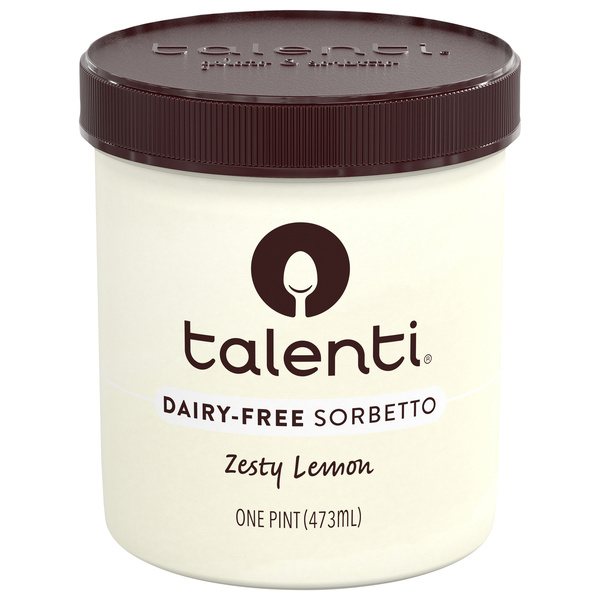 Talenti Dairy-Free Sorbetto Zesty Lemon Pint | Hy-Vee Aisles
