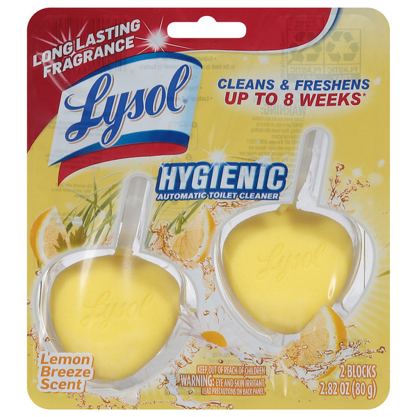 ジミン 団扇 LYS SYS Lysol Lemon Breeze Scent Automatic Toilet Cleaner 2 ea | Hy-Vee