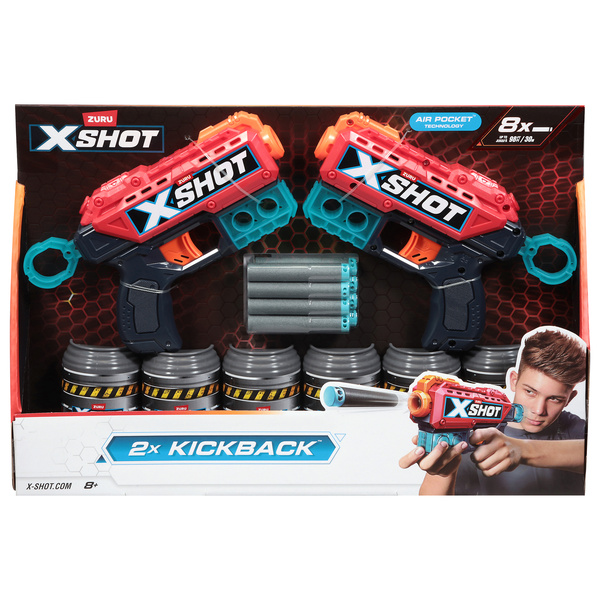 Zuru XShot Duo Kickback Dark Gun 1 Each | Hy-Vee Aisles Online
