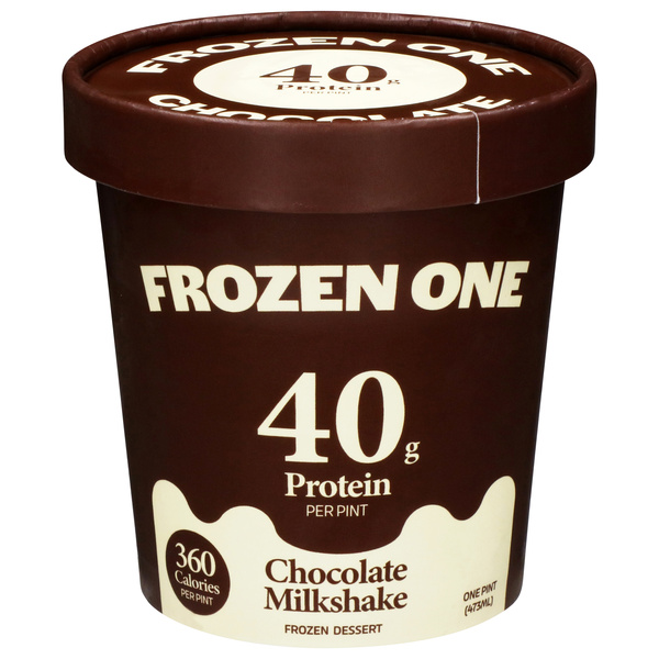 Frozen One Chocolate Milkshake Frozen Dessert 1 pt | Hy-Vee Aisles