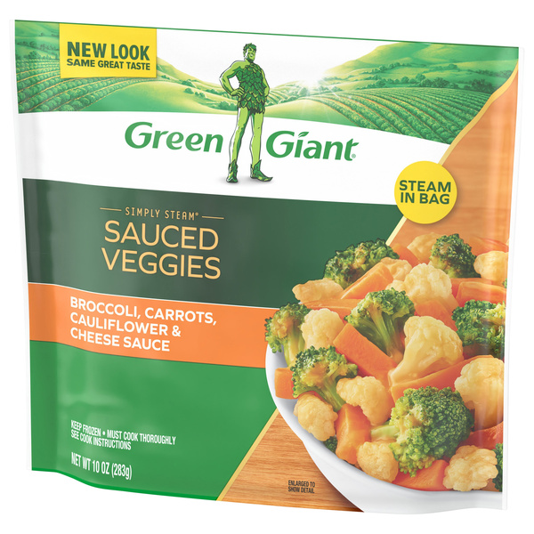 Green Giant Simply Steam Sauced Veggies, Broccoli, Carrots