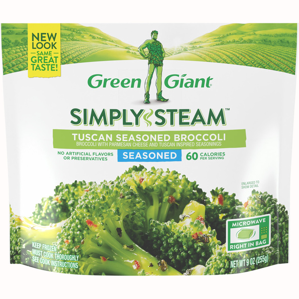 【8袋set】❣️新品未開封❣️炭クレンズ生酵素★ゲリラ2026新生活SALE Green Giant Simply Steam Seasoned Tuscan Seasoned Broccoli 9 oz