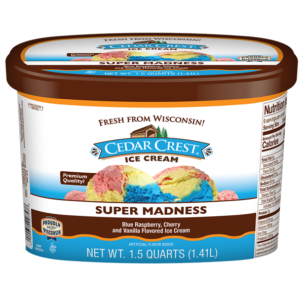 Cedar Crest Ice Cream Super Madness | Hy-Vee Aisles Online Grocery