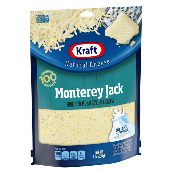 Kraft Shredded Monterey Jack Cheese | Hy-Vee Aisles Online Grocery