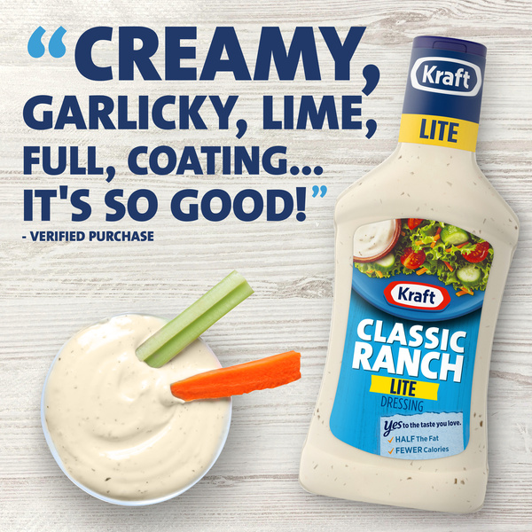 kraft dressing Classic Catalina - 16 Fl. Oz Kraft Creamy French Dressing brings bold flavor to a fresh green salad and makes a great spread on sandwiches Kraft Dressing, 1 Bottle, for