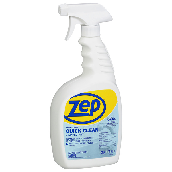 Zep Quick Clean Disinfectant | Hy-Vee Aisles Online Grocery Shopping