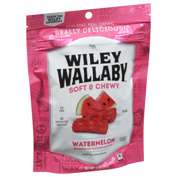 WILLAＲDSOＮ７８✕９４サイズ イフ　イット　ラフス　ライク　ア　ダック Wiley Wallaby Gourmet Watermelon Liquorice | Hy-Vee Aisles Online