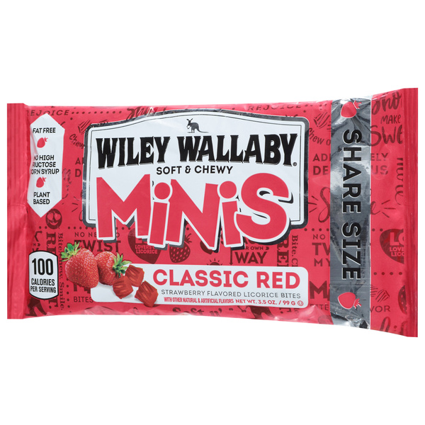 Wiley Wallaby Minis, Classic Red, Share Size | Hy-Vee Aisles