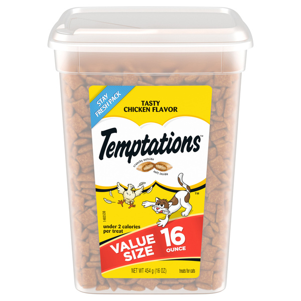 Temptations Tasty Chicken Flavor Treats for Cats 16 oz | Hy-Vee