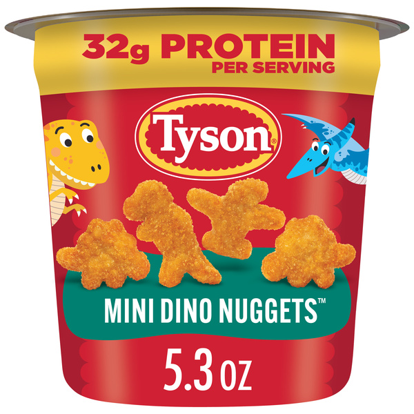 Tyson Mini Dino Nuggets | Hy-Vee Aisles Online Grocery Shopping