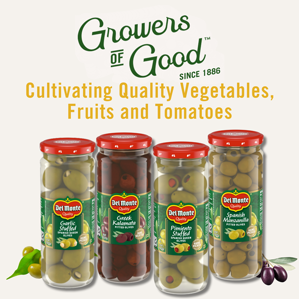 Del Monte Garlic Stuffed Spanish Queen Olives | Hy-Vee Aisles