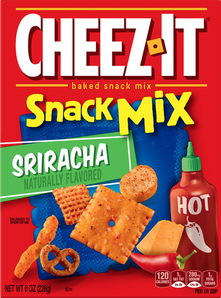 Chiha♡セット Cheez-It Sriracha Baked Snack Mix | Hy-Vee Aisles Online Grocery