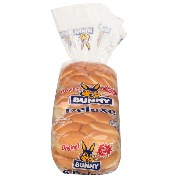 Bunny Deluxe Original Buns 6 ea | Hy-Vee Aisles Online Grocery
