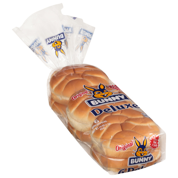 Bunny Deluxe Original Buns 6 ea | Hy-Vee Aisles Online Grocery