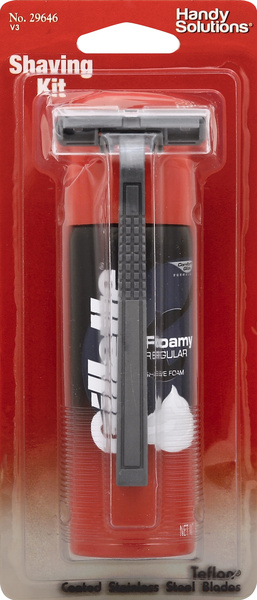 Handy Solutions Shaving Kit 1 ea, image courtesy of Hy-Vee