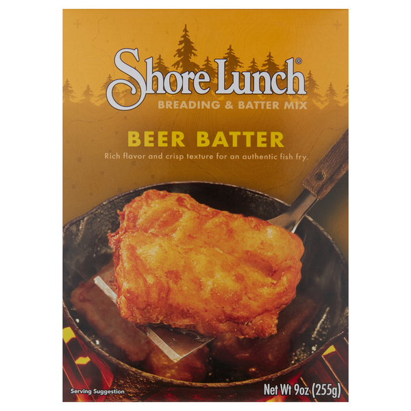 beer batter fish box Shore Lunch Fish Beer Batter Mix 9 oz