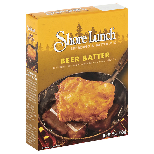 box fish breading Fish'n Chips Seafood & Chicken Little Rhody Foods, Inc The crispy fish fry comes in a conveniently sized 22 Fish Breading & Batter Mix,
