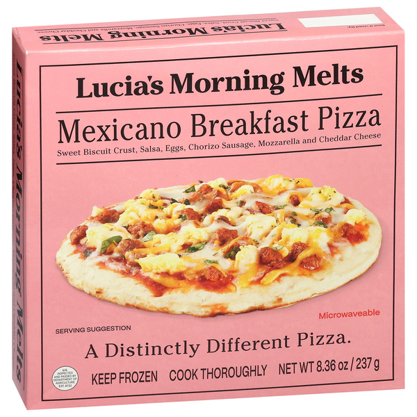 Lucia's Morning Melts Mexicano Breakfast Pizza | Hy-Vee Aisles