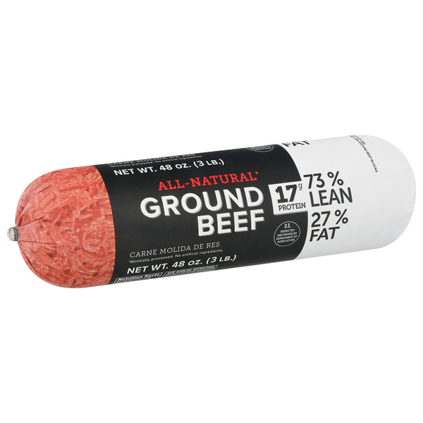 Ground Beef Roll 73% Lean 27% Fat | Hy-Vee Aisles Online Grocery