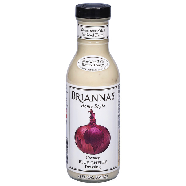 briannas salad dressings Blush Wine Vinaigrette apple cider vinegar Briannas Home Style Creamy Cilantro