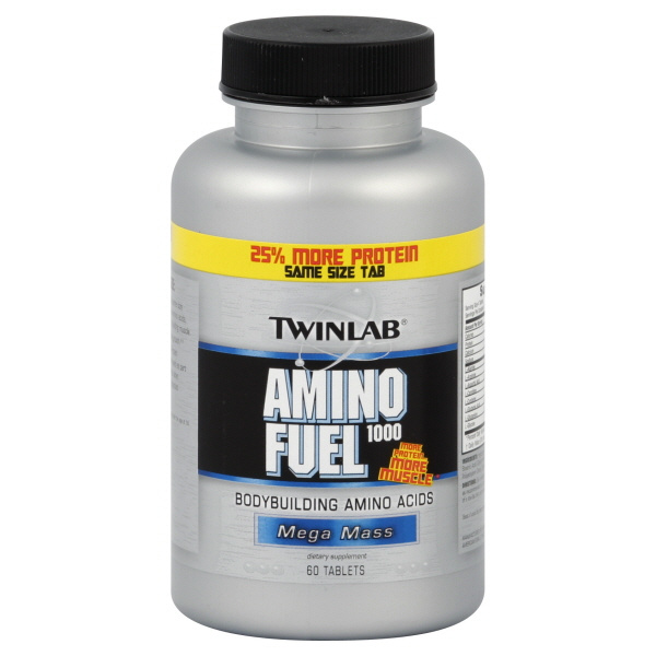mega l-carnitine twinlab tablets Amino Fuel 1000 60 ea L-Carnitine 500mg