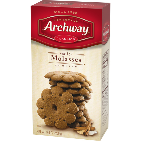 Archway Cookies, Soft Molasses Cookies, 9.5 Oz | Hy-Vee Aisles