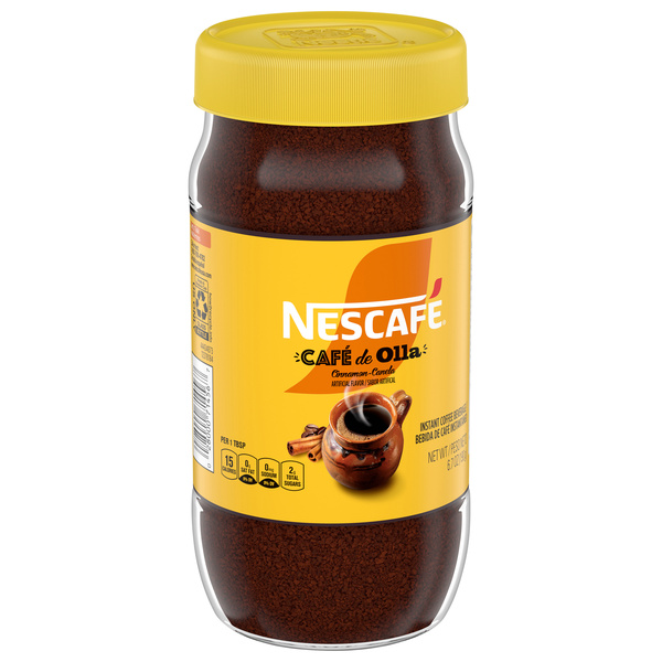 Nescafe Cafe de Olla Cinnamon-Canela Instant Coffee Beverage 6.7