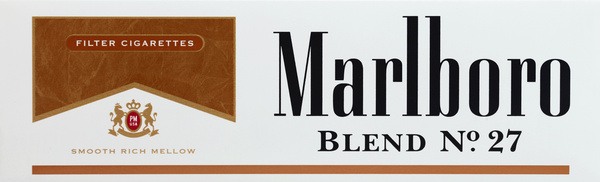 marlboro 27 cigarettes No.27 100s Box Marlboro Blend No 27 Box