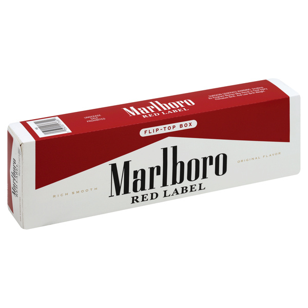 Marlboro Red Label King Size Box | Hy-Vee Aisles Online Grocery