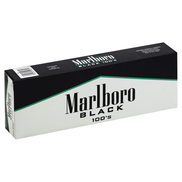 Marlboro Black 100's, Menthol, Flip-Top Box | Hy-Vee Aisles Online