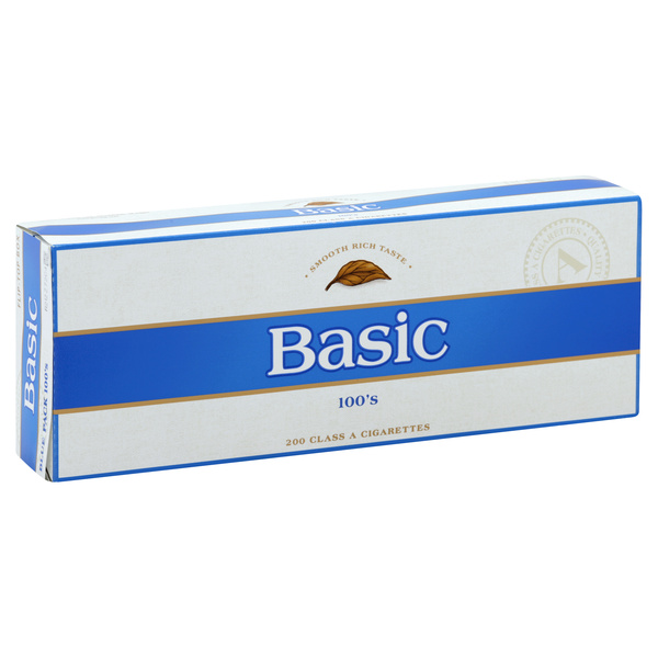 basic cigarette price AD #28 RARE 1997 VINTAGE OUT OF PRINT Basic Cigarettes, Menthol Gold 100's,