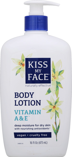 Kiss My Face Body Lotion 16 oz | Hy-Vee Aisles Online Grocery Shopping