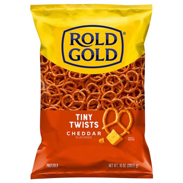 Rold Gold Tiny Twists Pretzels Cheddar Flavored 10 Oz | Hy-Vee