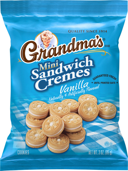 minnie mom様♡専用　マントルピース　クリームバニラ Grandma's Mini Sandwich Cremes Cookies Vanilla | Hy-Vee Aisles