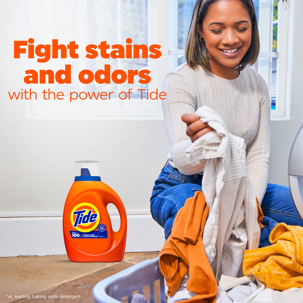 Tide Liquid Laundry Detergent, Original, 64 Loads, He Compatible