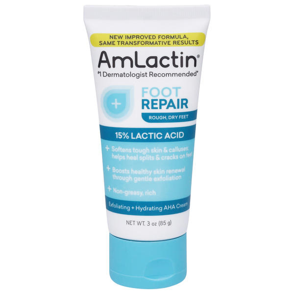 AmLactin 15% Lactic Acid Foot Repair Cream 3 oz | Hy-Vee Aisles