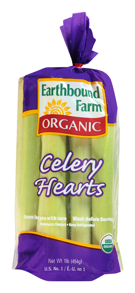 Earthbound Farm Organic Celery Hearts, image courtesy of Hy-Vee