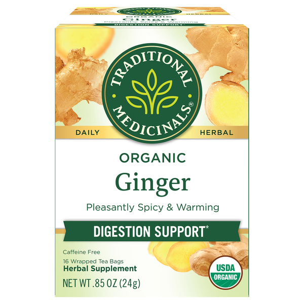 ECOST Rich Herb Ginger Herbal【ハーブティー】 Traditional Medicinals Herbal Teas Organic Ginger | Hy-Vee Aisles