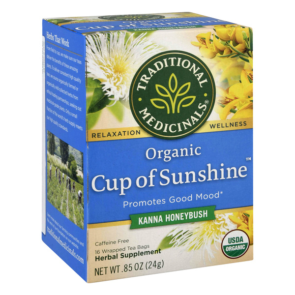 Traditional Medicinals Organic Cup of Sunshine Kanna Herbal Tea