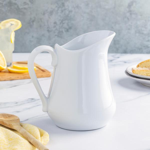 BIA White Porcelain 1 Qt. Pitcher | Hy-Vee Aisles Online Grocery