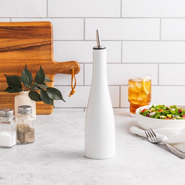 BIA 16 Oz. White Porcelain Oil Decanter | Hy-Vee Aisles Online
